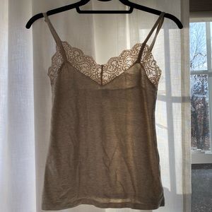 Gold shimmer top